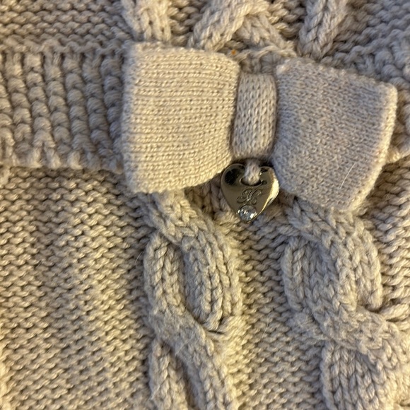 Mayoral Cream Sweater with Plush Collar - Picture 2 of 4